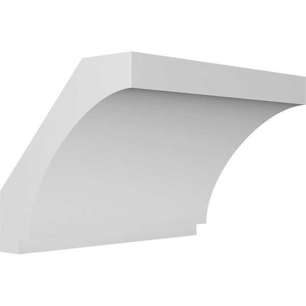 Ekena Millwork 6-in. W x 40-in. D x 40-in. H Imperial Architectural Grade PVC Knee Brace BRCP06X40X40IMP - main